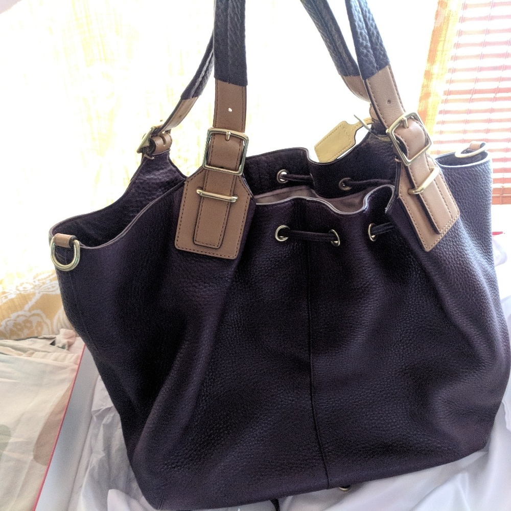 Coach Leather Shoulder Bag